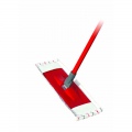  Šluostė grindims YORK EURO MOP, su kotu 120 cm, raudona