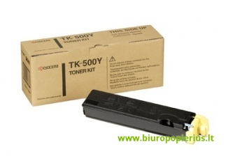 Kyocera TK-500Y Geltona 8000 psl