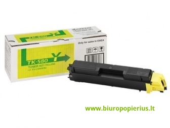 Kyocera TK-580Y Geltona 2800 psl