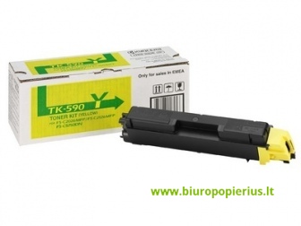 Kyocera TK-590Y Geltona 5000 psl