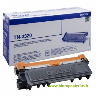 Brother TN-2320  Juoda, 2600 psl.