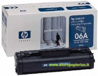 Hewlett-Packard C3906A Juoda, 2500 psl.