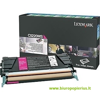 Lexmark C524 Purpurinė, 3000 psl.