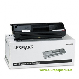 Lexmark W812 kasetė Juoda, 12000 psl.