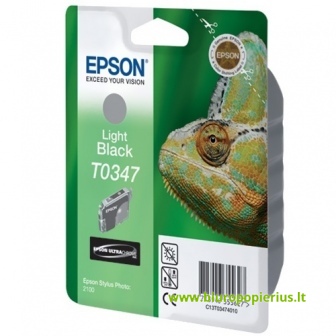 Epson T0347 Šviesiai Juoda, 440 psl.