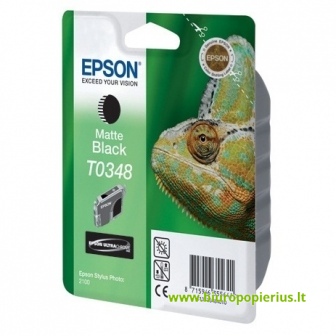 Epson T0348 Mate Black Matinė Juoda, 440 psl.