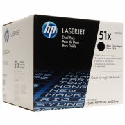 Hewlett-Packard Q7551XD 2 vnt. Juoda, 13000 psl.