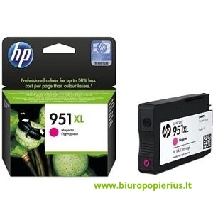 Hewlett-Packard 951XL Purpurinė, 1500 psl.