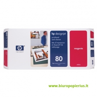 Hewlett-Packard 80 Printhead Purpurinė, galvutė, 24000 psl.