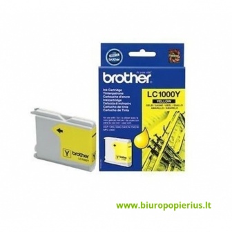 Brother LC-1000Y Geltona, 400 psl.