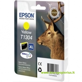 Epson T1304 Geltona, 10.1 ml.