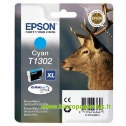 Epson T1302 Mėlyna, 10.1 ml.