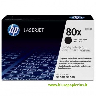 Hewlett-Packard CF280X Juoda, did. talpos, 6900 psl.