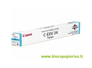 Canon EXV34 CY Mėlyna, 16000 psl.