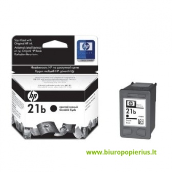 Hewlett-Packard 21 (C9351BE) Juoda, 150 psl.