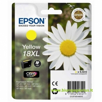 Epson T1814 Geltona 470 psl.