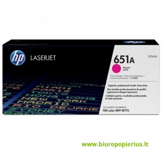 Hewlett-Packard 651A  (CE343A)  Purpurinė, 16000 psl.
