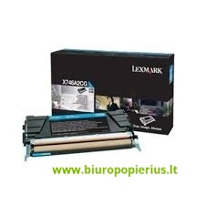 Lexmark X746, X748 Mėlyna, 7000 psl.