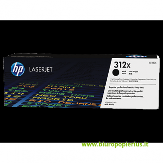 Hewlett-Packard 312X (CF380X) Juoda, 4400 psl.