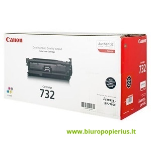 Canon Cartridge 732 Juoda, 6100 psl.