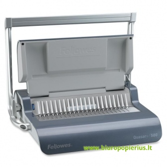  Plastikinių spiralių įrišėjas FELLOWES "Quasar+ 500&rsquo;&rsquo;