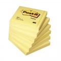  Lipnūs lapeliai POST-IT, 76 x 76 mm, 100 lapelių, geltona