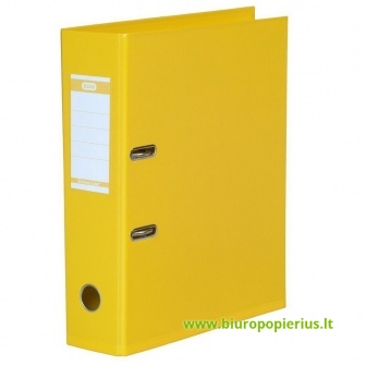  Segtuvas ELBA STRONG-LINE, A4, standartinis, 80 mm, geltonas