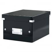  Archyvavimo dėžė LEITZ, sudedama, kartotekiniams vokams, 356 x 282 x 370 mm, juoda