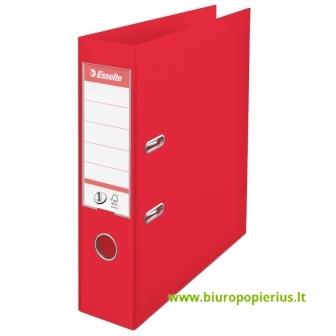  Segtuvas ESSELTE No1 VIVIDA, A4, standartinis, 75 mm, raudona