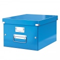  Archyvavimo dėžė LEITZ WOW, sudedama, 281 x 200 x 369 mm, šviesiai mėlyna, A4