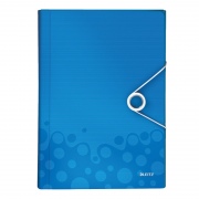  Armonikos tipo dėklas dokumentams LEITZ WOW, PP, šviesiai mėlynas, A4, 1 vnt.
