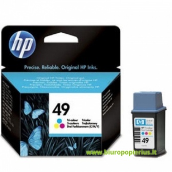 Hewlett-Packard 49 (51649A) Trispalvė, 350 psl.