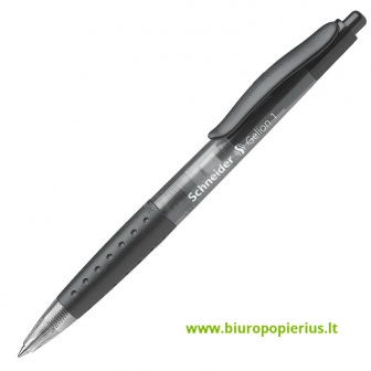  Automatinis rašiklis SCHNEIDER GELION 1, 0,4 mm, juodas - 2 vnt.