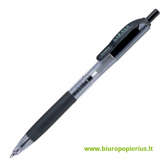  Rašiklis ZEBRA SARASA, 0,7 mm, juodas - 2 vnt.