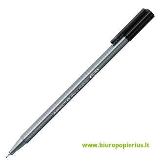  Rašiklis STAEDTLER TRIPLUS FINELINER 334, 0,3 mm, juoda