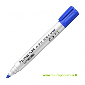  Žymeklis baltai lentai STAEDTLER LUMOCOLOR 351, 2 mm, MĖLYNA