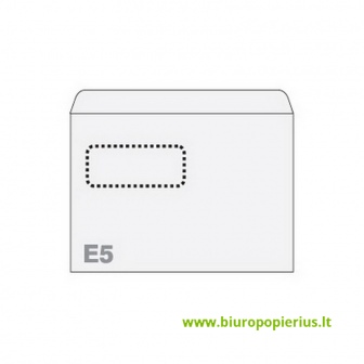  Vokai POSTAC, E5 su langeliu (30x90mm), 156 x 220 mm, 1000 vnt.