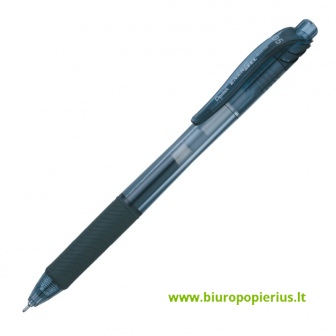  Automatinis rašiklis PENTEL ENERGEL-X BLN105, 0,5 mm, juoda - 2 vnt.