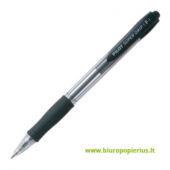  Rašiklis Pilot Super Grip M, 1,0 mm, juoda