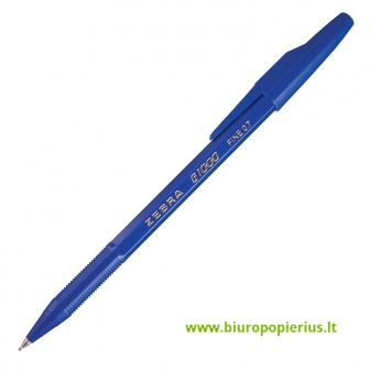  Tušinukas ZEBRA B1000, 0,7 mm, mėlyna - 2 vnt.