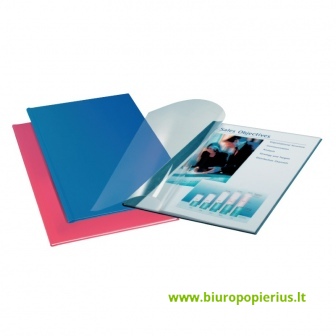  Viršeliai įrišimui 10,5 mm., A4,MĖLYNA, 71-105l., 10 vnt.