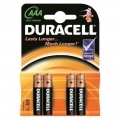  Baterijos DURACELL AAA, LR03, 4 vnt.