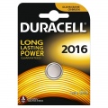  Baterija DURACELL DL 2016, 1 vnt.