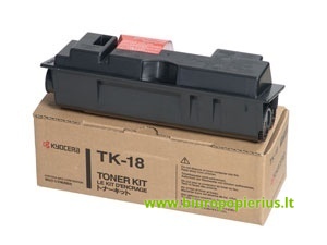 Kyocera TK-18 Juoda, 7000 psl.