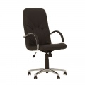  Vadovo kėdė NOWY STYL MANAGER STEEL Chrome, dirbtinė oda ECO30 juoda sp.