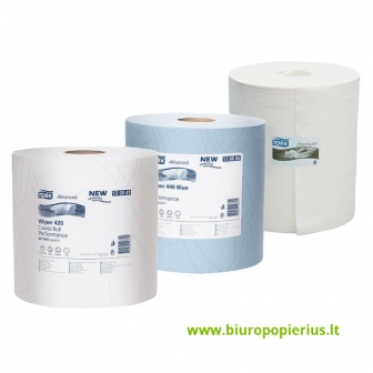  Pramoninis popierius TORK ADVANCED WIPER, 1 vnt.