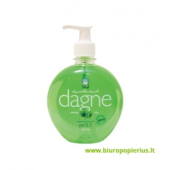 Skystas muilas DAGNE GREEN TEA, žaliosos arbatos ekstrakto