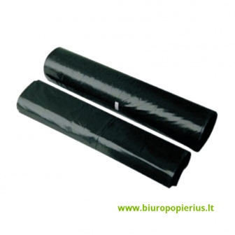  Šiukšlių maišai 100 l, 30 mik., 25 vnt.