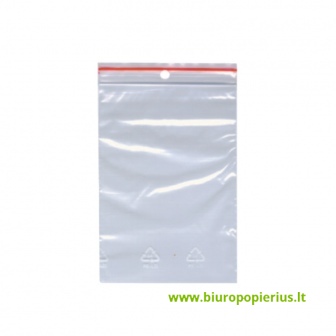  Plastikiniai maišeliai 120 x 170 mm., 100 vnt.