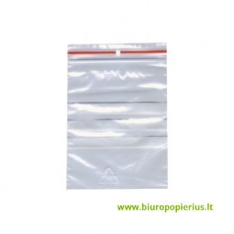  Plastikiniai maišeliai 100 x 150 mm., 100 vnt.